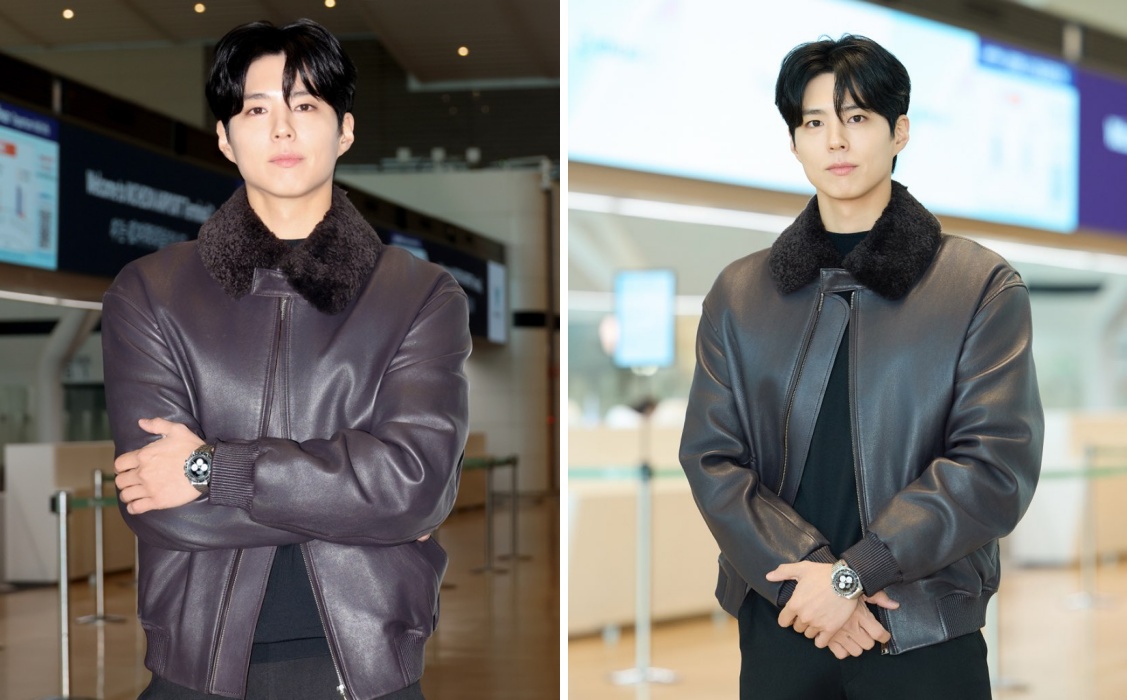 [공항패션] 박보검, 올블랙 스타일에 '오메가' 워치로 완성한 출국룩 28-Image